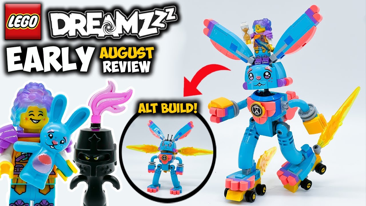 Izzie & Bunchu the Bunny EARLY Review (BOTH BUILDS!) | LEGO Dreamzzz Set 71453