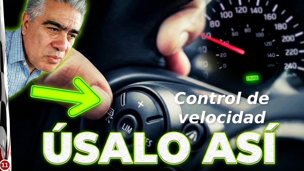El control de velocidad o Cruise Control &iquest;Para qu&eacute; sirve el Control Crucero?
