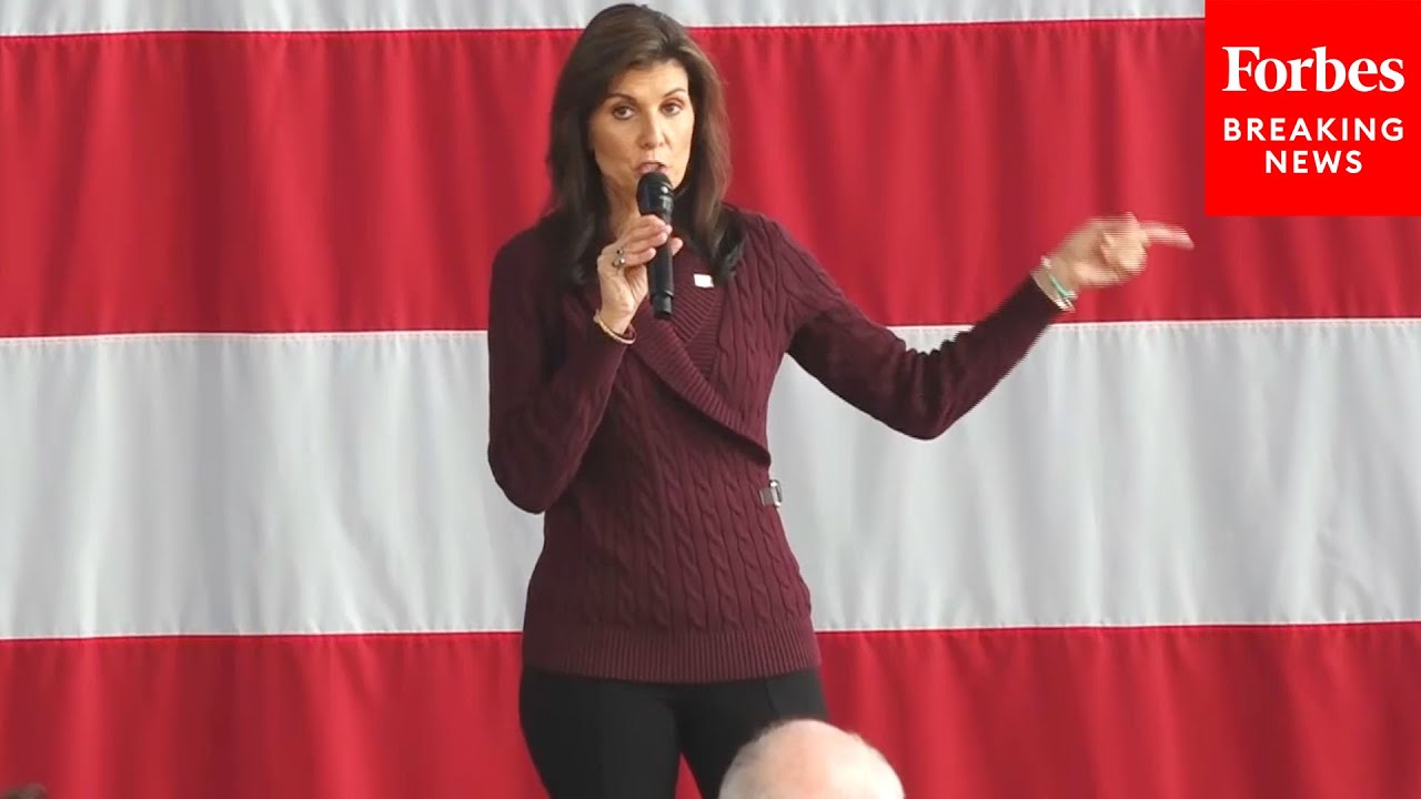 Nikki Haley Attacks Trump, Biden In Pre-Super Tuesday Campaign Rally In Raleigh, North Carolina