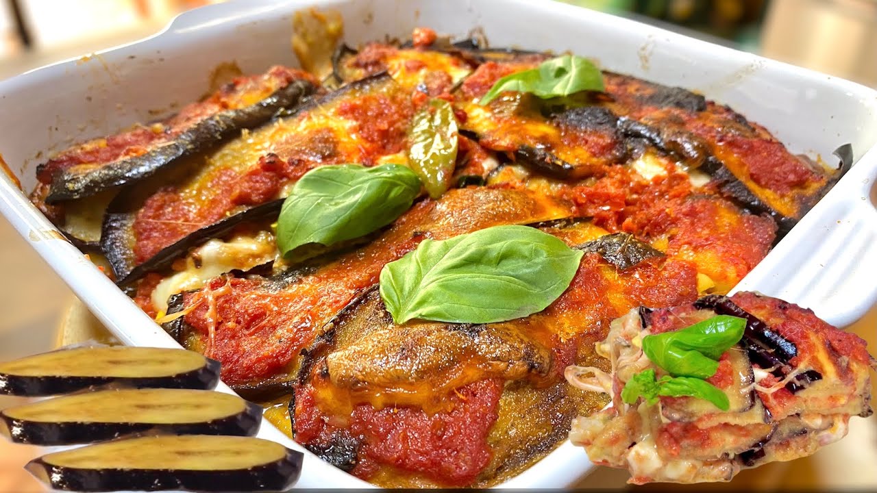 PARMIGIANA DI MELANZANE 🍆 ricetta tipica