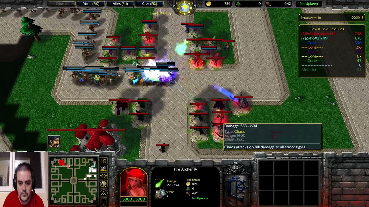 Warcraft 3 Bow TD - What a great map