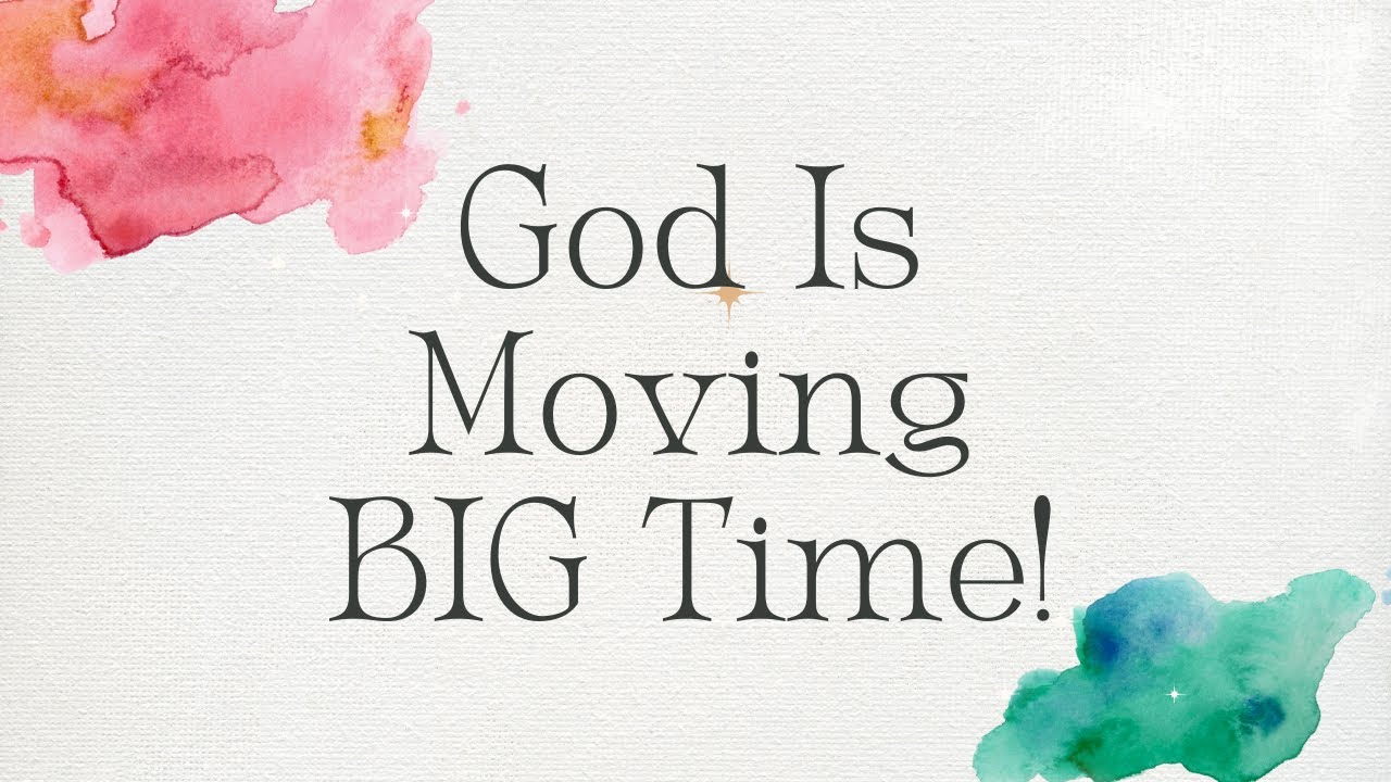 God Is Making A Big Move In The Natural! #manifestation