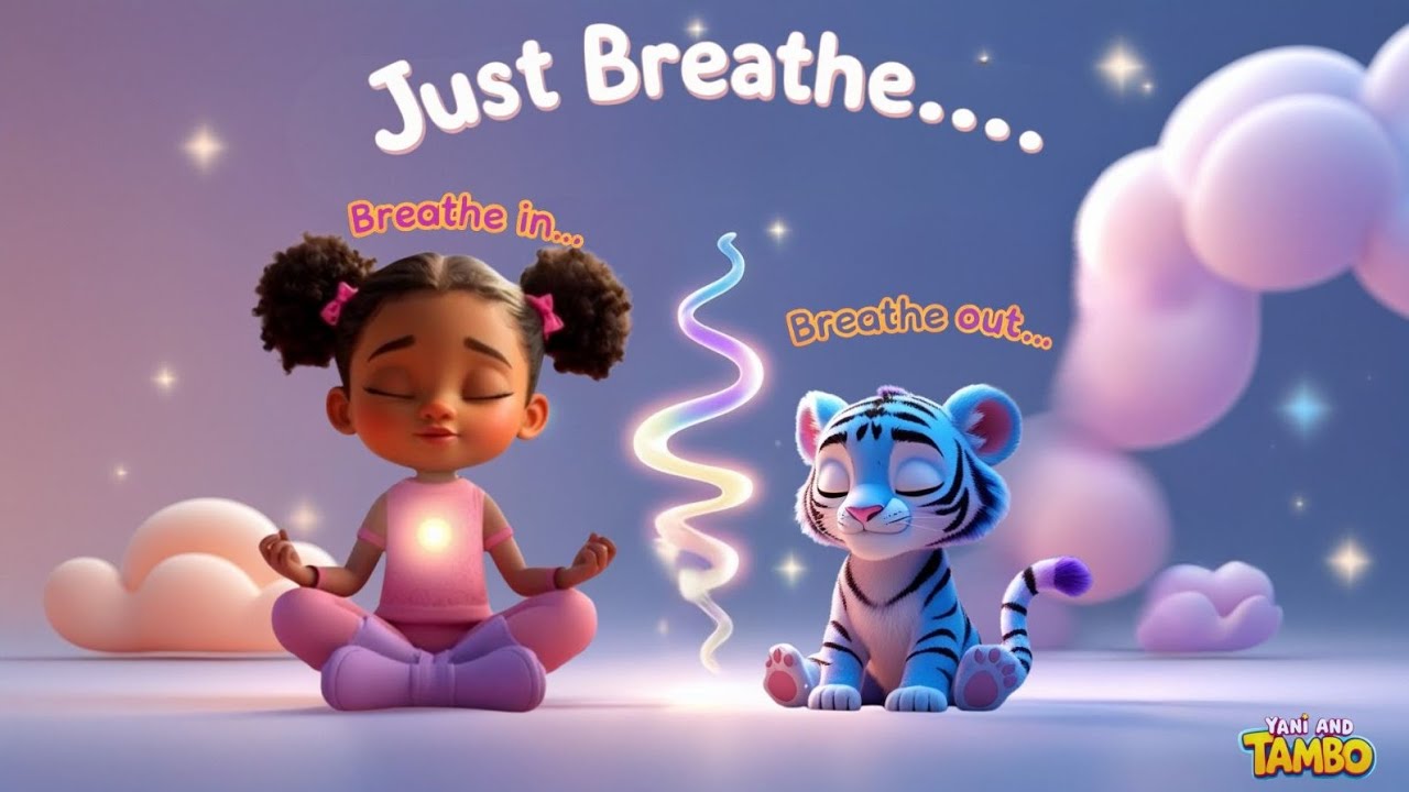 The Breathing Song | Calming Song For Kids | Mindfulness & Relaxation | Social Emotional Learning 