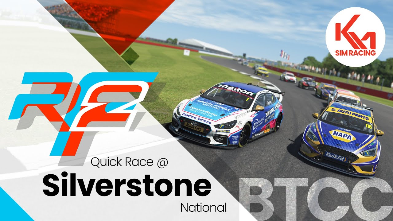 rFactor2 BTCC Quick Race at Silverstone