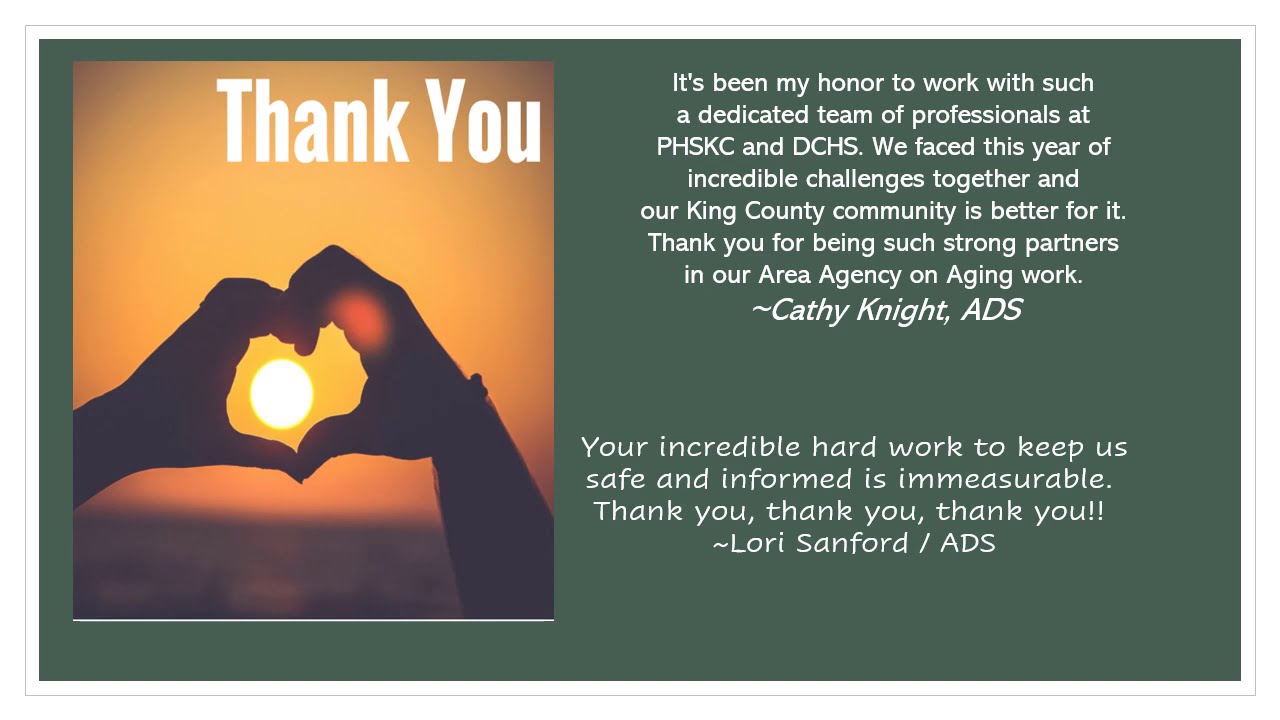 Appreciation Card for Public Health&mdash;Seattle & King County and DCHS