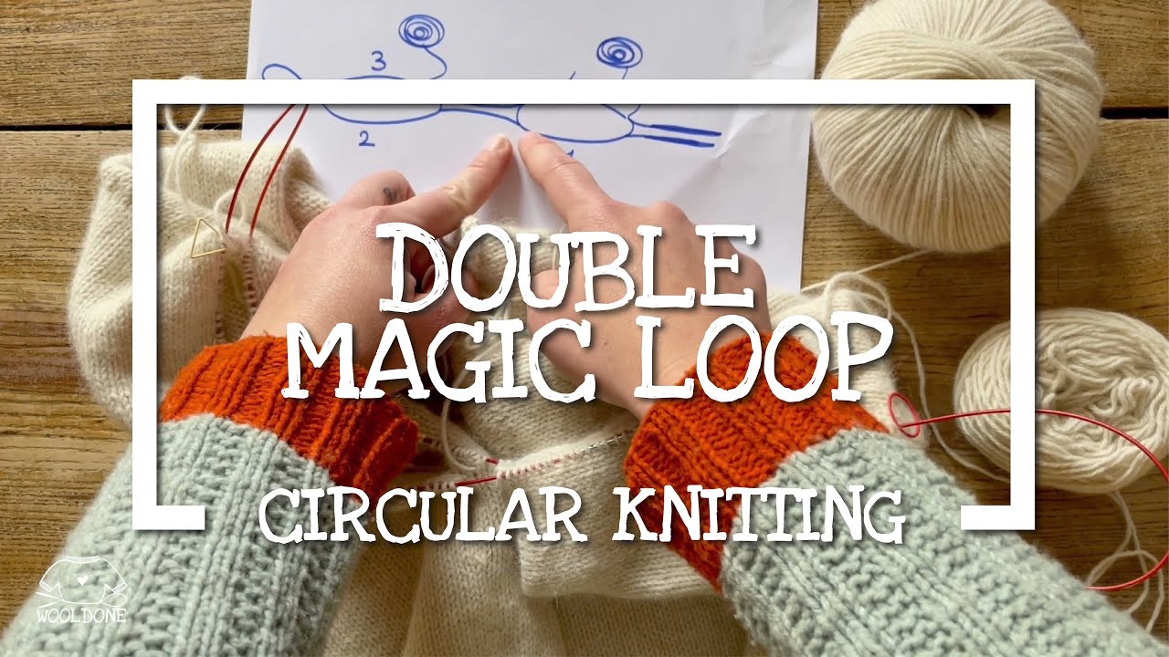 Lavoro a maglia: il Double Magic Loop per lavorare in circolare 2+ Progetti Insieme + 7 Trucchi TOP