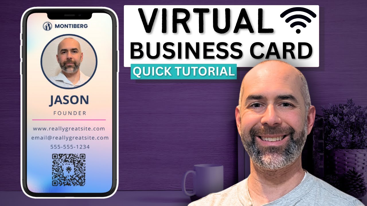 How to create a DIGITAL BUSINESS CARD (FREE)