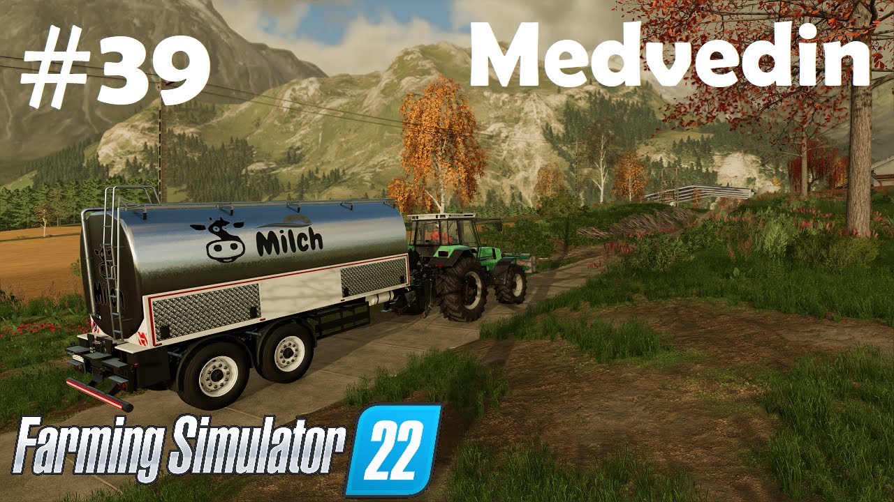 LS22 Medvedin #39 Hofarbeiten & neues Milchfass / Farming Simulator 22