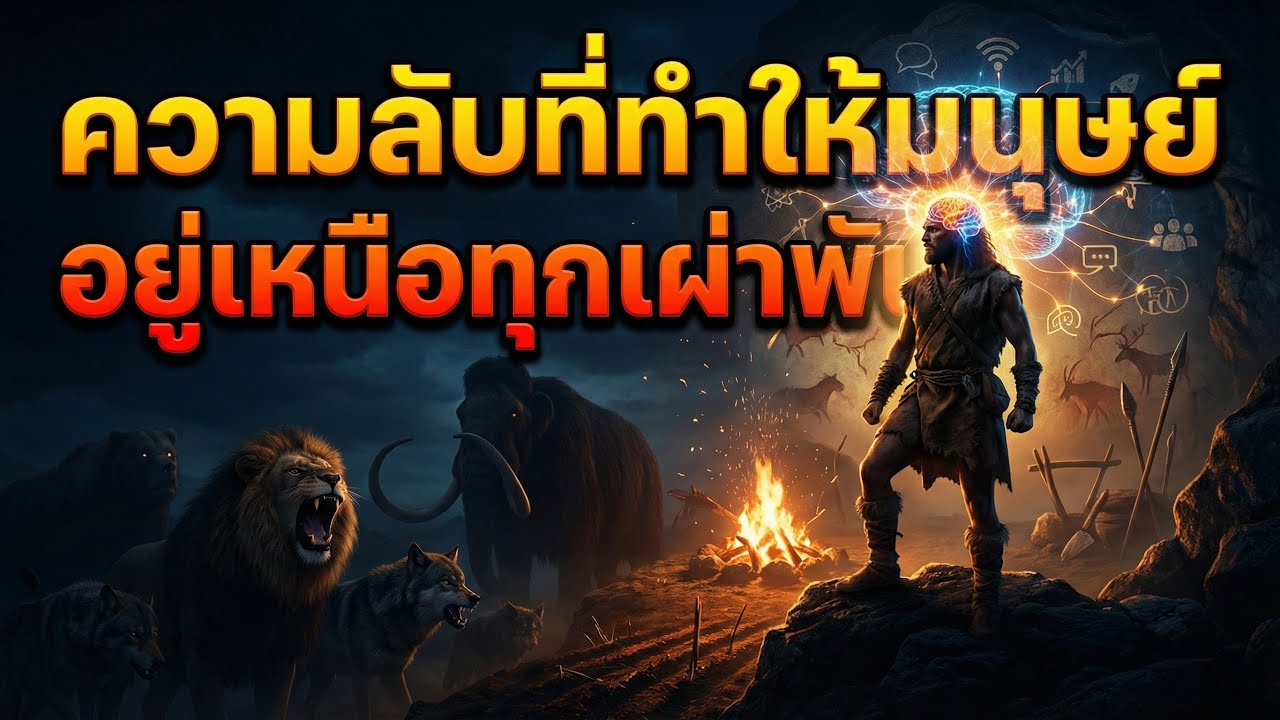 ความลับที่ทำให้มนุษย์อยู่เหนือทุกเผ่าพันธุ์