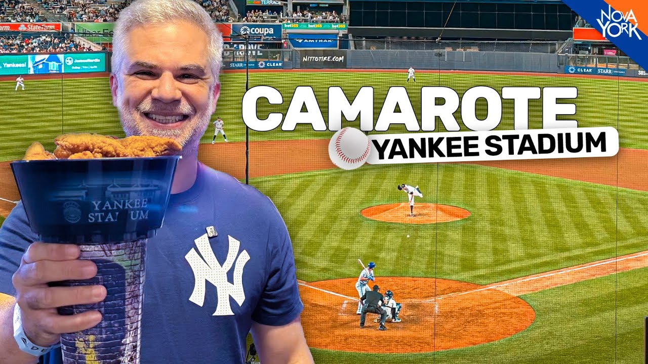 Experiência diferente no estádio dos Yankees em Nova York