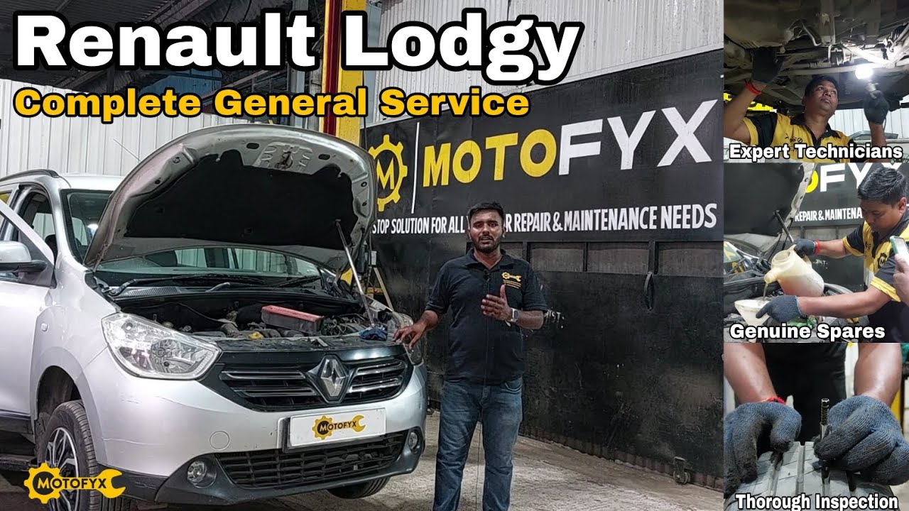 Renault Lodgy Complete General Service By MotoFyx | Expert Technicians | Genuine Spares | MotoFyx