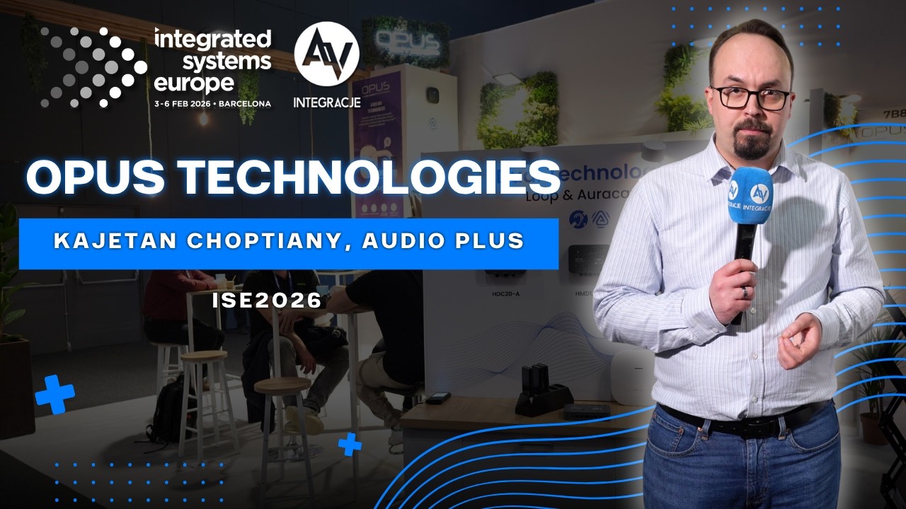 ISE2026 | Opus Technologies | Pętle indukcyjne | Auracast | Audio Plus |