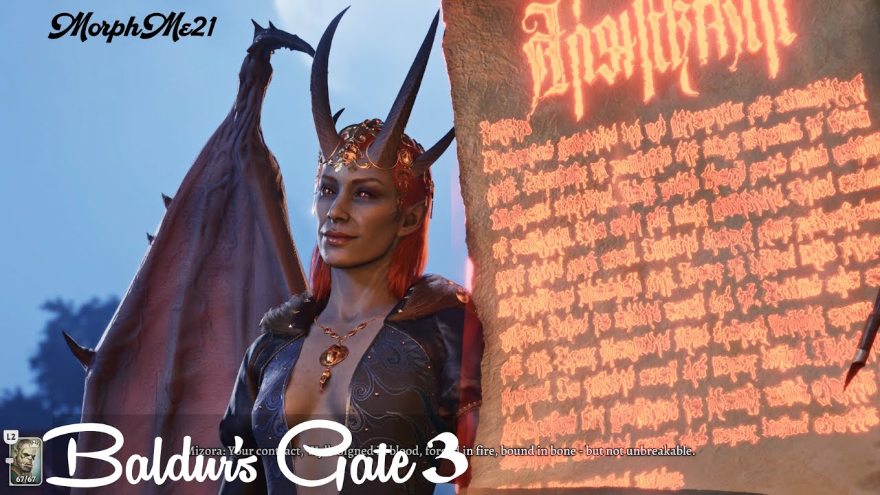 BG3👉 PS5: Half-Orc/Paladin: Mizora🌹 The Devil's Deal (part 82)