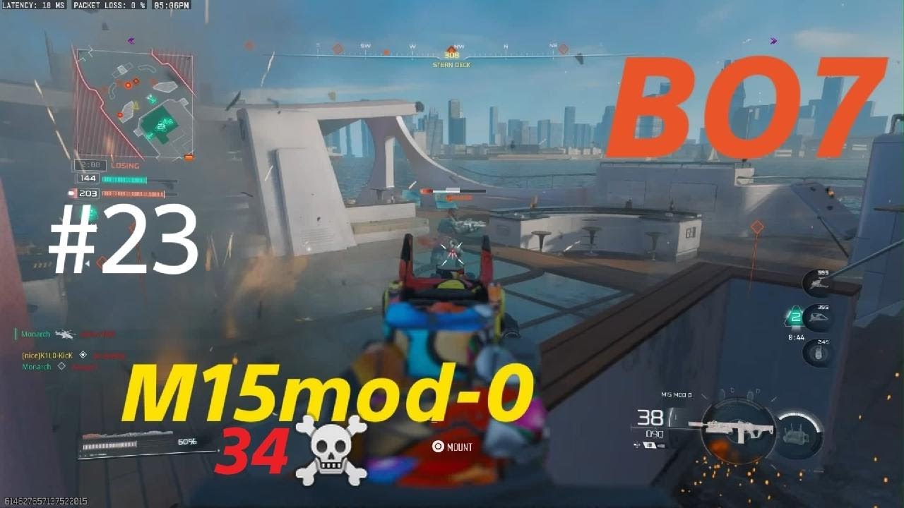 Call of Duty BO7- M15mod-0 gameplay on HIGHJACKED (No Commentary)