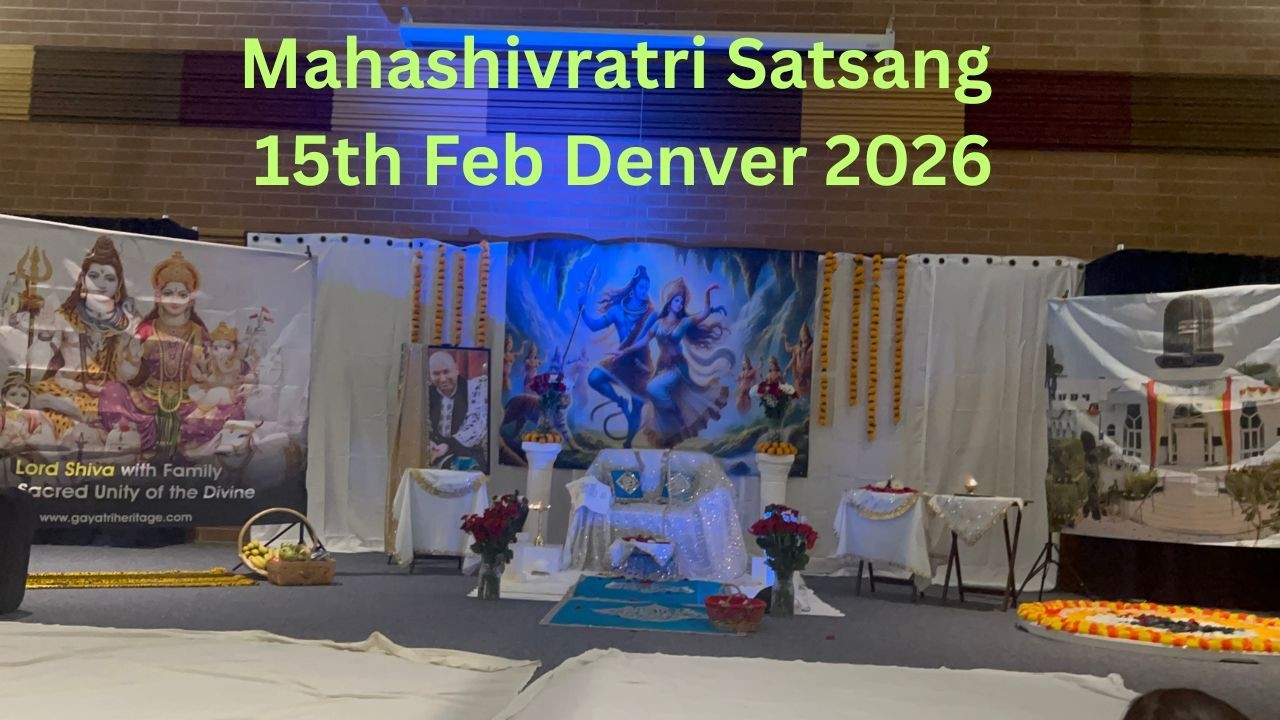 Guruji Mahashivratri Satsang | Denver USA  | 15 Feb 2026 | Divine Shiva Night