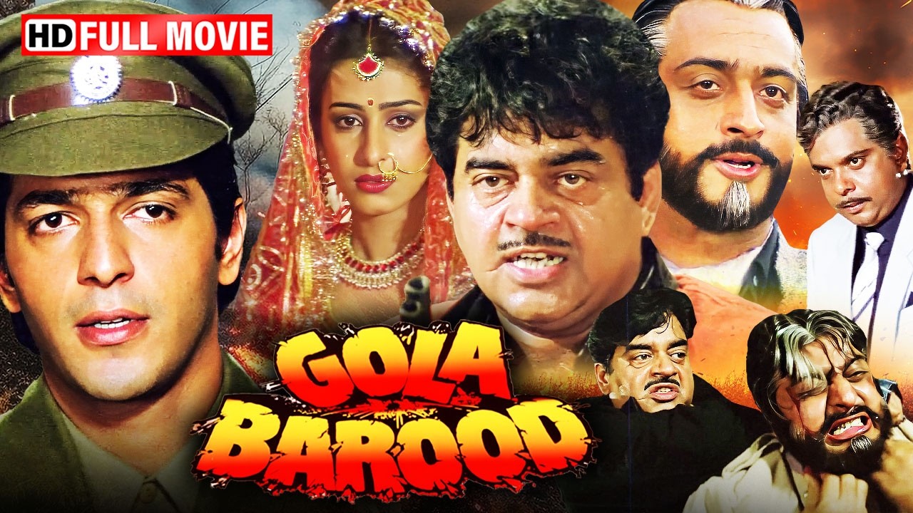 80s का ज़बरदस्त Action धमाका 💥 | Gola Barood Full Movie HD | Shatrughan Sinha & Chunky Pandey,