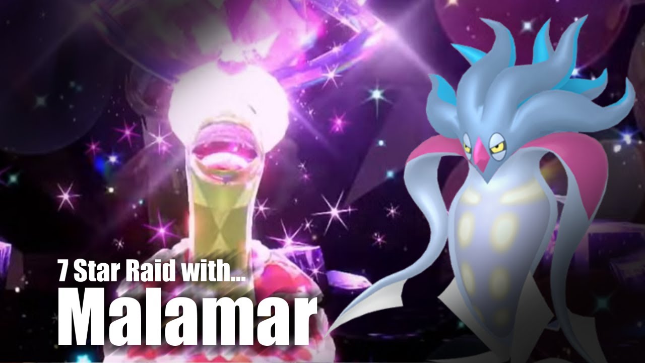 Malamar VS 7* Mightiest Mark Meganium Raid | Offline Solo
