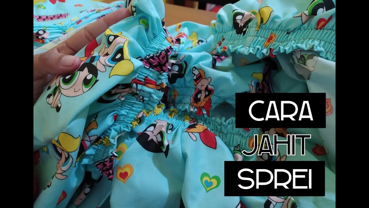 CARA JAHIT SPREI