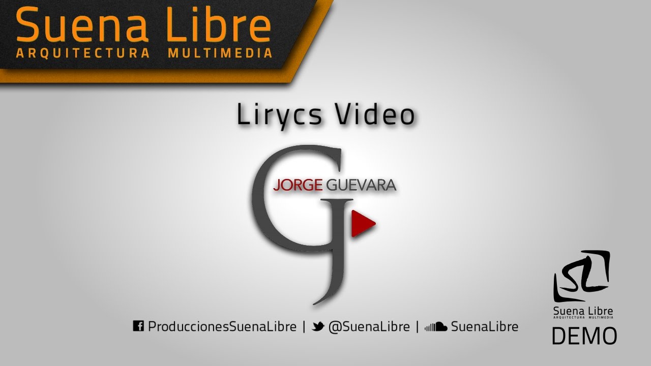 Jorge Guevara - La Corriente Lyrics Video