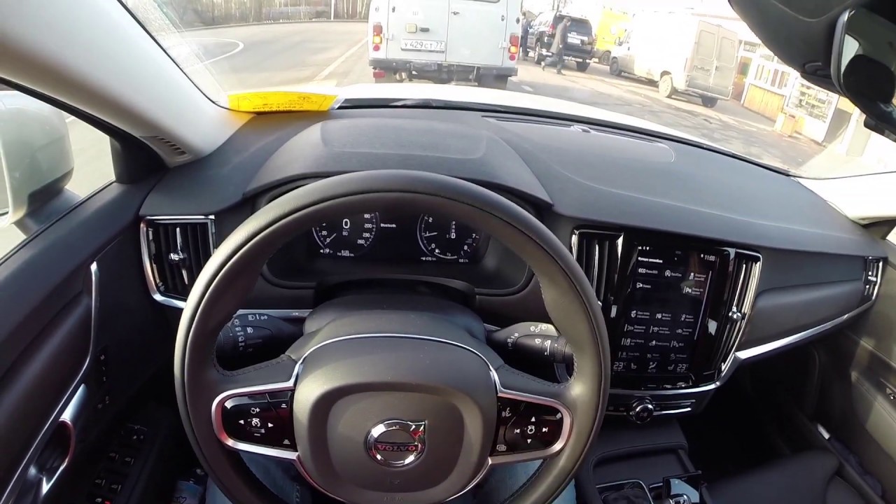 Volvo V90CC/Вольво В90, Движение по трассе, Pilot assist, Активные круиз и т.д.