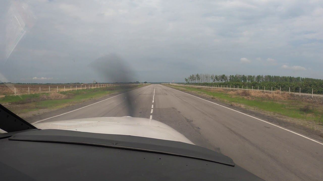 A Short Field Takeoff Near Guayaquil Ecuador