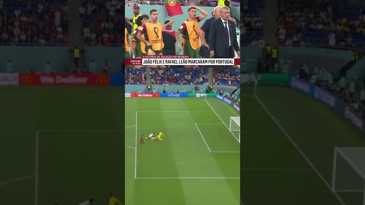 Portugal bench reaction to Diogo Costa and Inaki Williams 👀