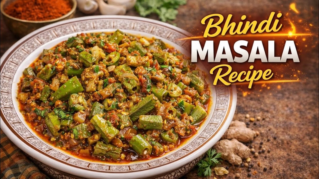 Bhindi Masala Recipe | Bhindi Sabzi Recipe | Fry Masala Bhindi Sabzi | Daily Vlog