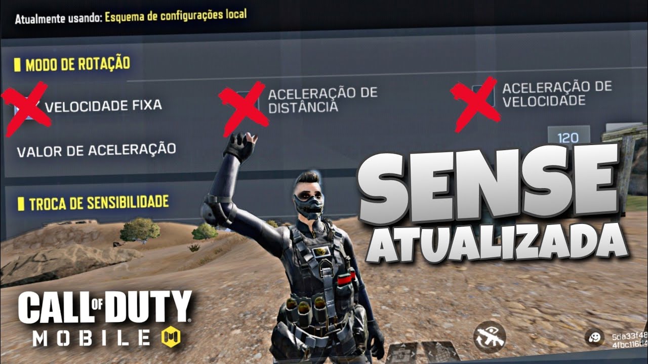 MUDE SUA SENSIBILIDADE AGORA NO CODM