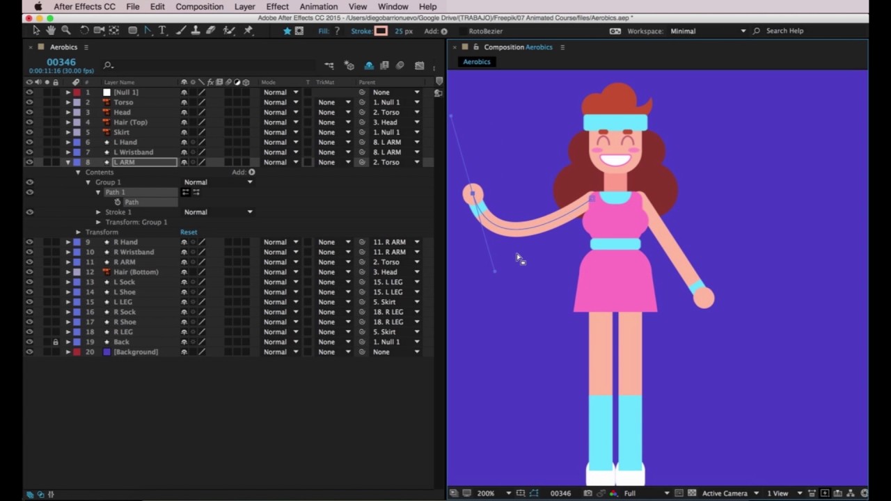 06/11 Creating Expressions &mdash; Motion Graphics: Get into the Basics of Animation_ENG