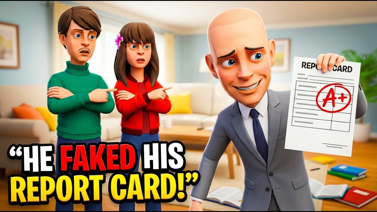 Classic Caillou Failed&hellip; So He Made a Fake Report Card and Graduated.. It Didn&rsquo;t End Well