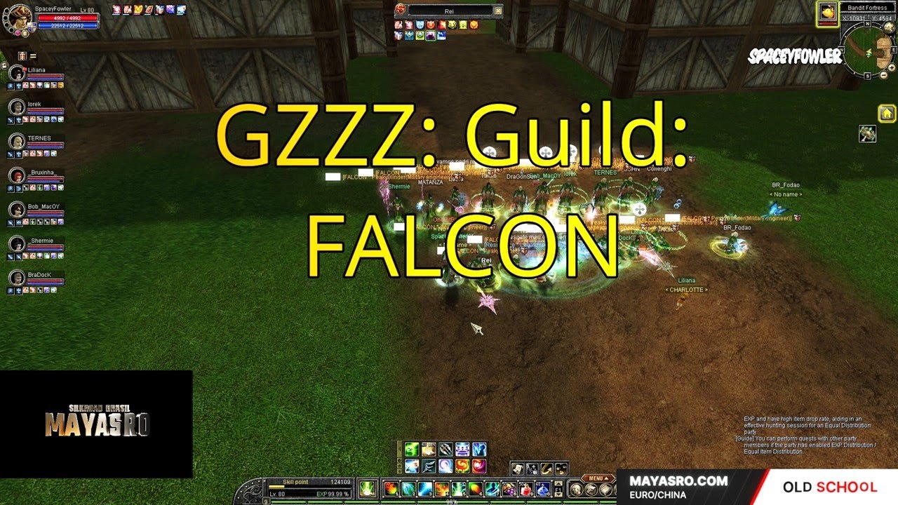 Silkroad Online: Server: Mayasro: Fist FTW Bandit Fortress War 13/06/2022 Guild:Falcon vs Resistence