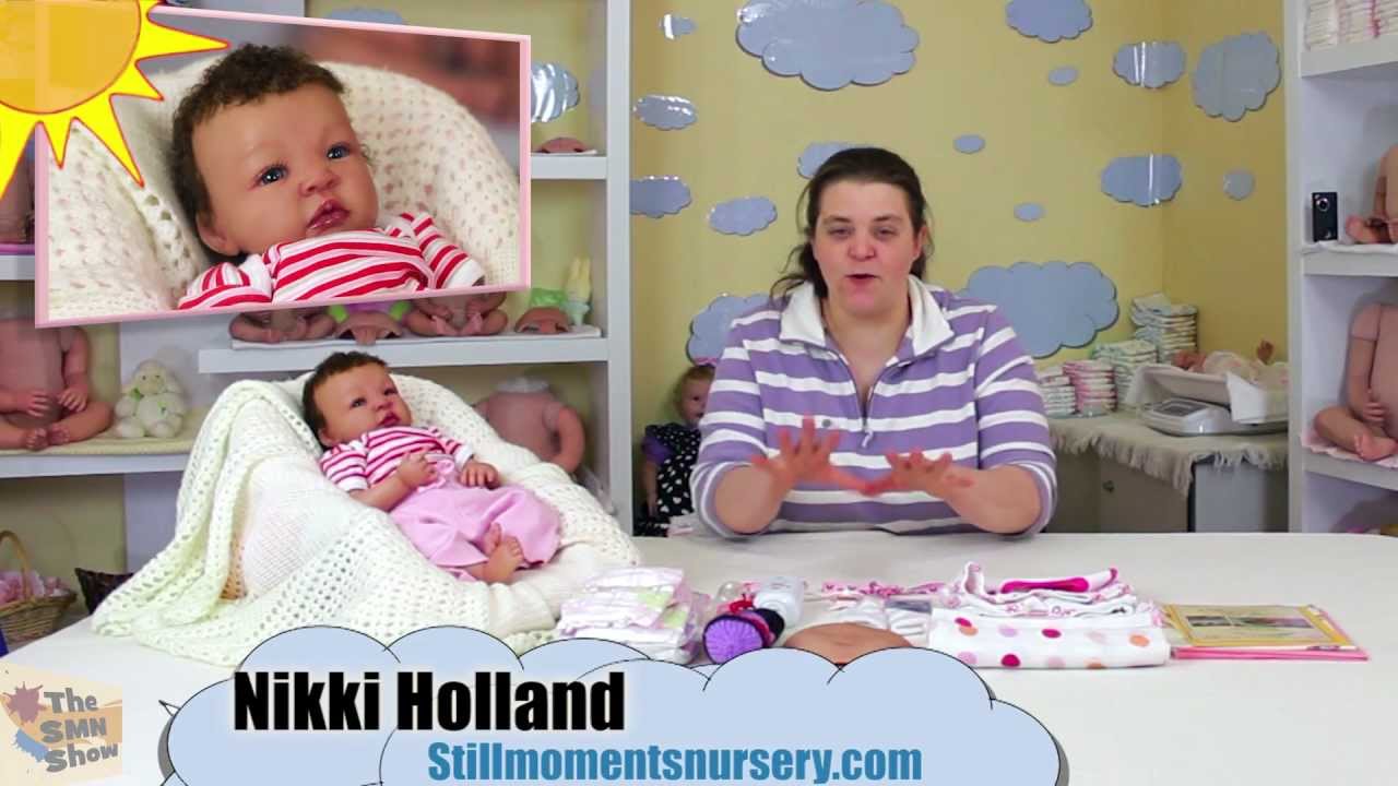 Reborn doll Mariah Amari has her box packing - The SMN Show #333