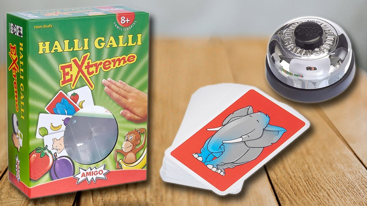 HALLI GALLI EXTREME - Spielregeln TV (Spielanleitung Deutsch) - AMIGO SPIELE HALLIGALLI