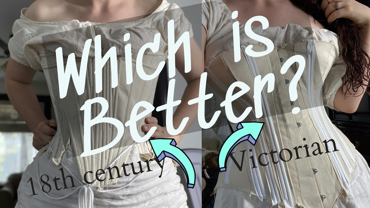 A Tale of Two Corsets | Making 18th Century and Victorian Corset Mock-Ups