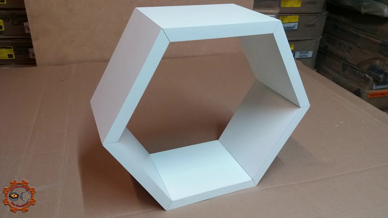 Como fazer nicho sextavado - hexagonal