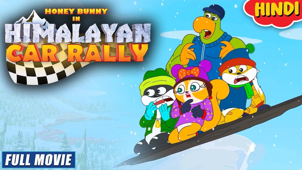 Honey Bunny In Himalayan Car Rally | New Movie in Hindi | Cartoon For Kids | Yo Kids Comedy
