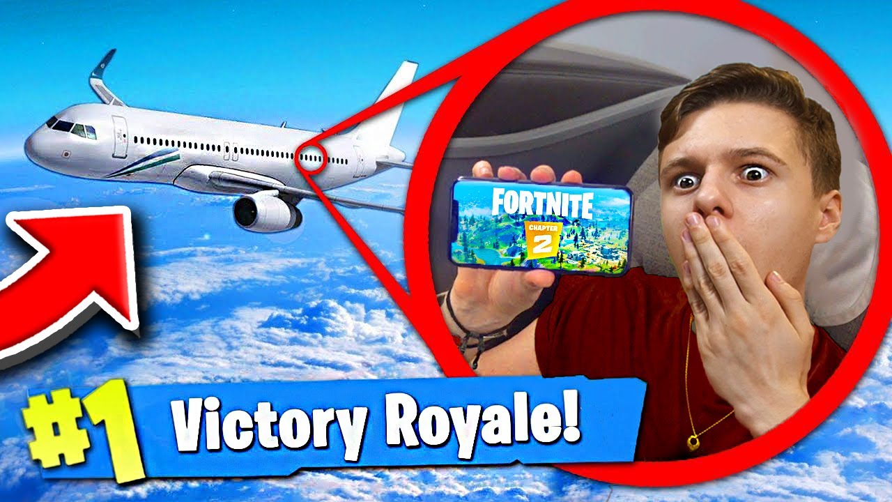 AM JUCAT FORTNITE din AVION cu iRaphahell !