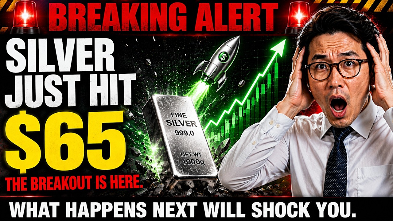 Silver Just Hit $65 &mdash; The Breakout Is HERE (What Happens Next Will Shock You)