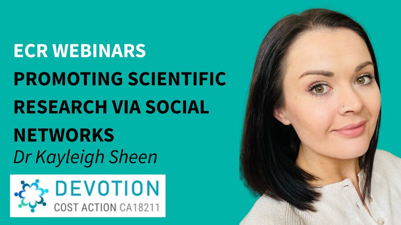 ECR Webinars: Advertising via Social Networks by Dr Kayleigh Sheen