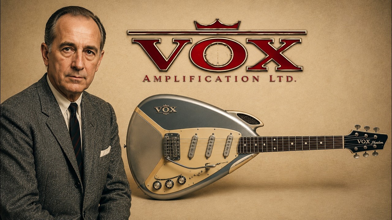 Vox Phantom: Why Britain's Most Futuristic Guitar Couldn't Beat Fender ?