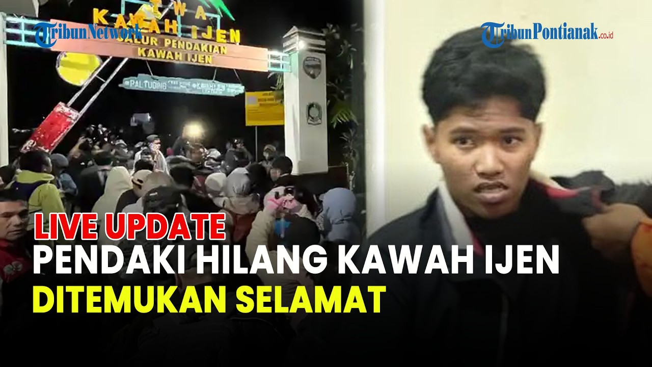 🔵 DITEMUKAN SELAMAT DENGAN KONDISI LEMAS ! TWA KAWAH IJEN DITUTUP HINGGA 26 FEBRUARI