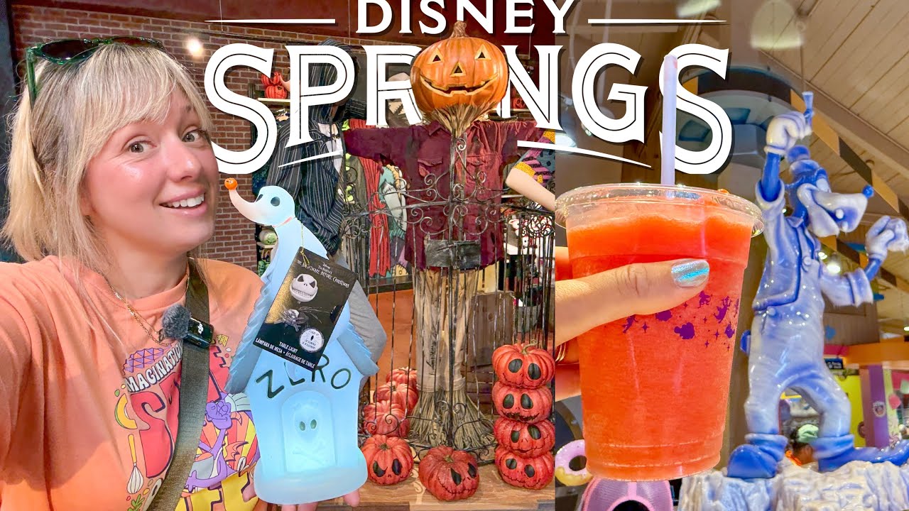 Disney Springs in a HEAT WAVE! NEW Christmas in July, Nightmare Before Christmas, Halloween & MORE!