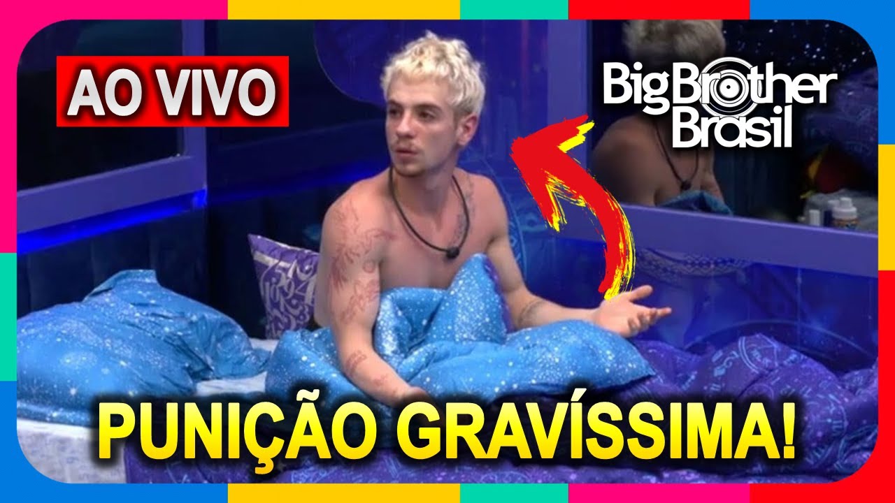 BBB 26: Juliano Floss recebe punição gravíssima, perde 500 estalecas e preocupa casa #BBB26 AO VIVO