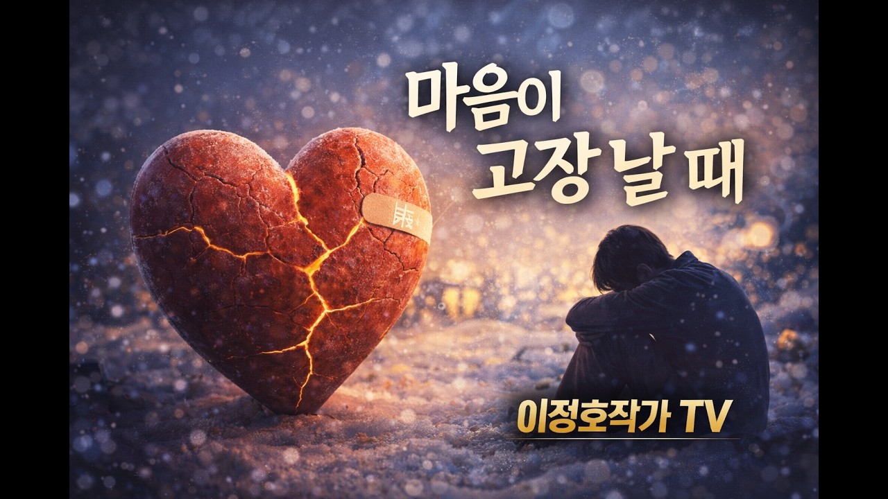 마음이 고장 날 때, 이정호 작가 에세이