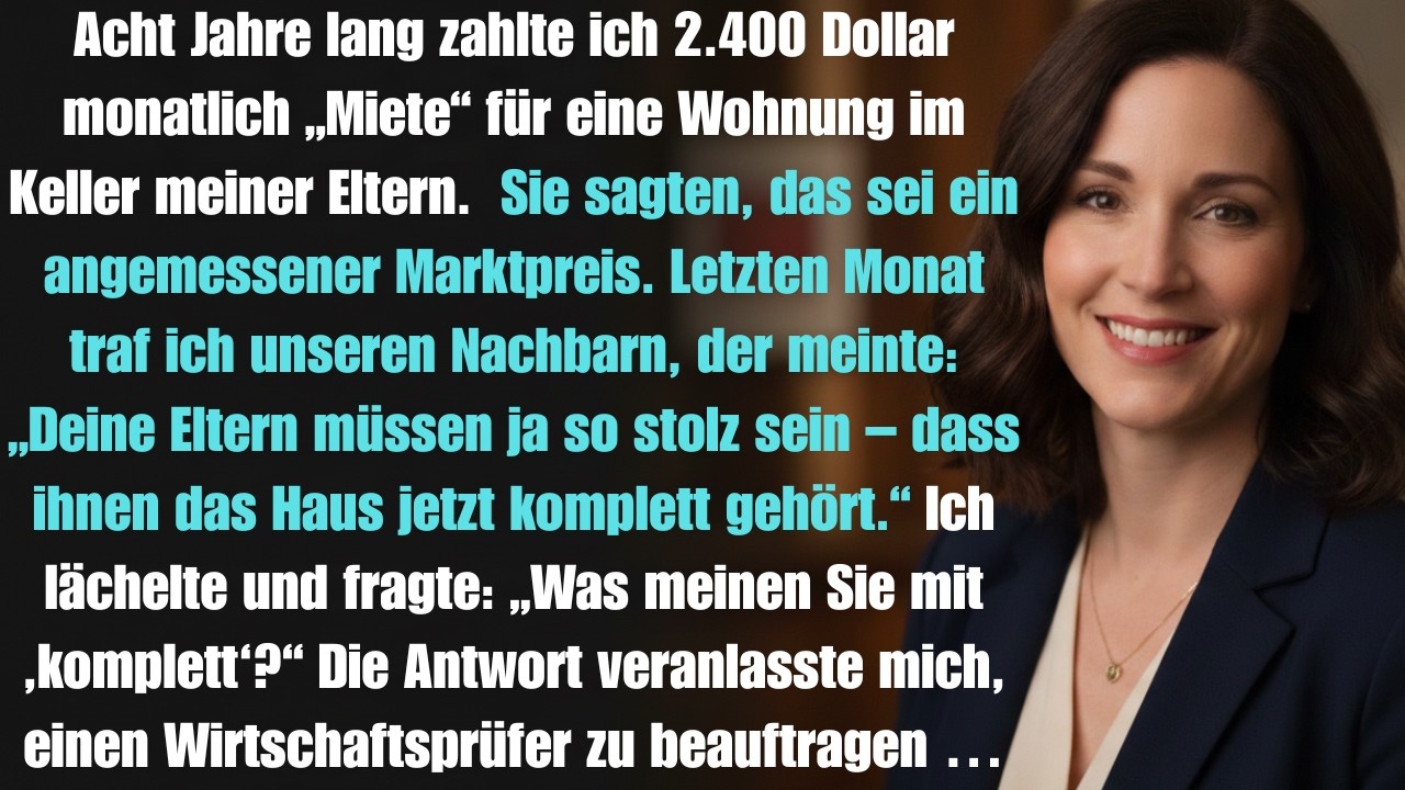 230.000€ Miete für ein abbezahltes Haus? Der Anruf des Wirtschaftsprüfers schockierte alle