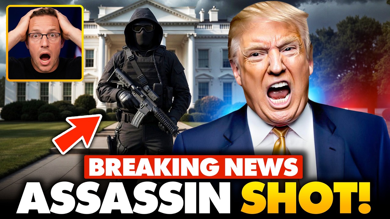 🚨 Gunman STORMS White House While Trump is Speaking LIVE | DC on LOCKDOWN | Another Assassination?!