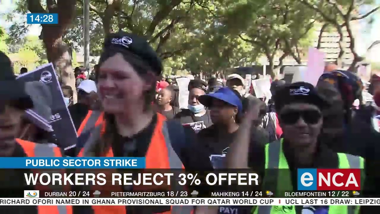 Public sector strike | Workers reject 3% offer