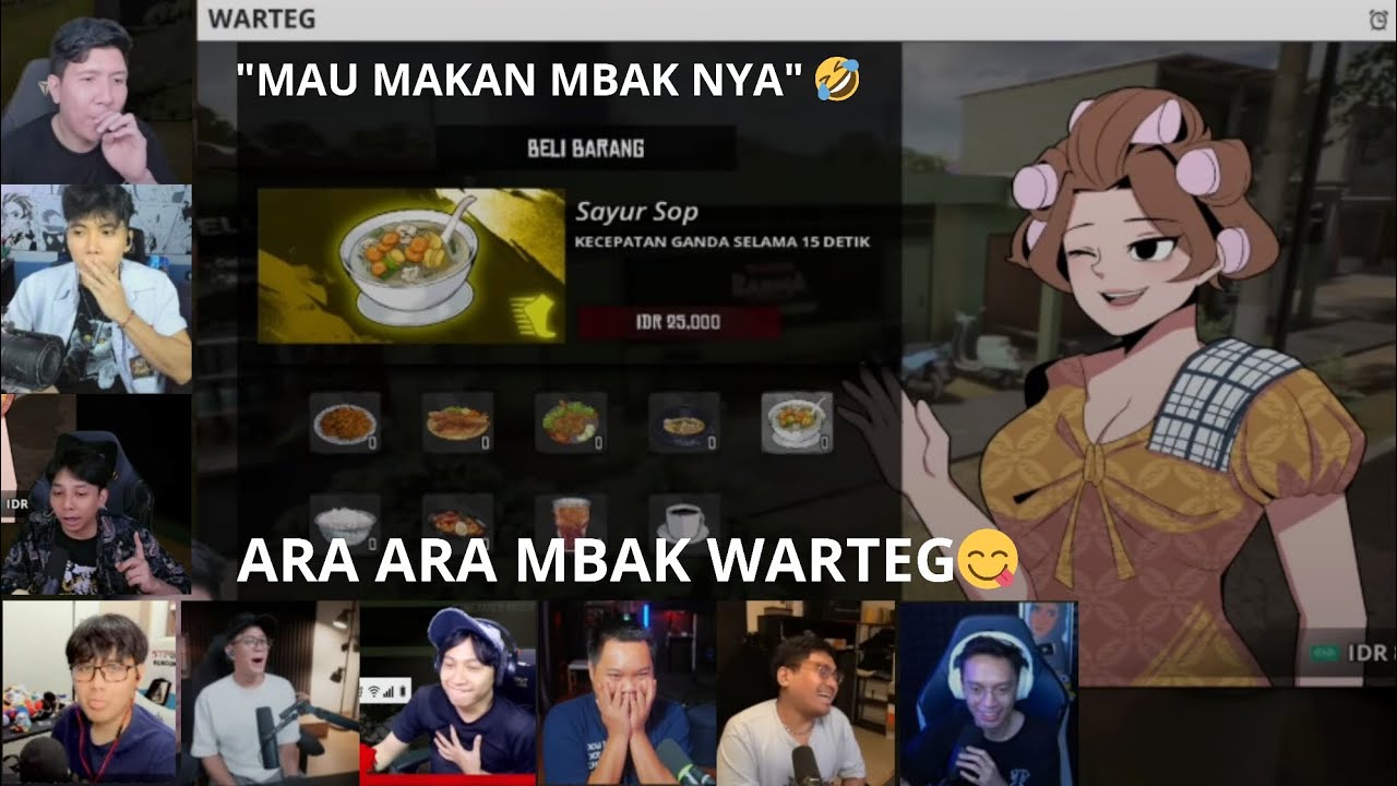 ARA ARA NYA BIKIN CANDU 😋🤣 | REAKSI YOUTUBER NGELIAT MBAK WARTEG | TROUBLEMAKER 2 - BEYOND DREAM