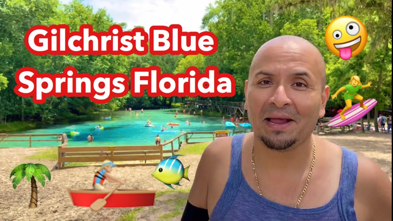 Nacimiento de RIO Ocala Florida 💦 GILCHRIST BLUE SPRINGS 🇺🇸 Tour Parque
