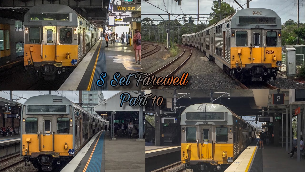 Sydney And Regional Trains Vlog 425: S Set Farewell Part 10